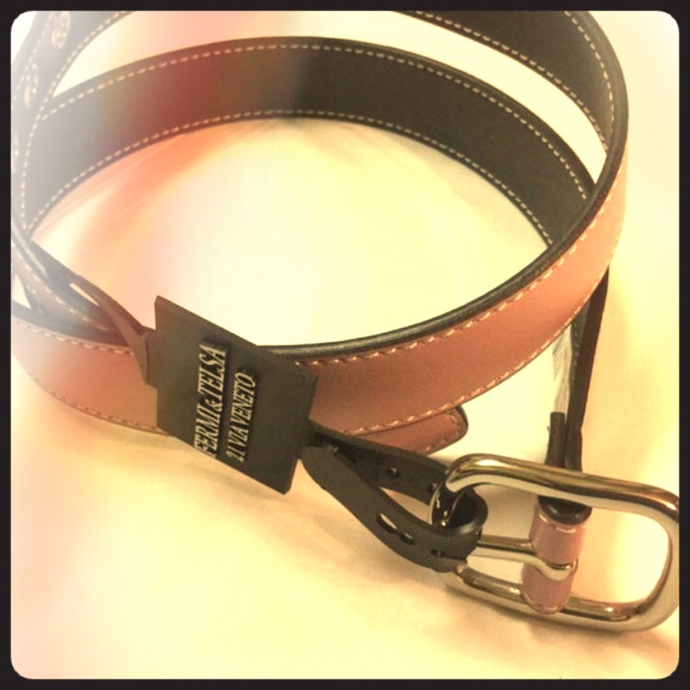 Fermi & Telsa 21 Veneto Reversible Women’s Belt